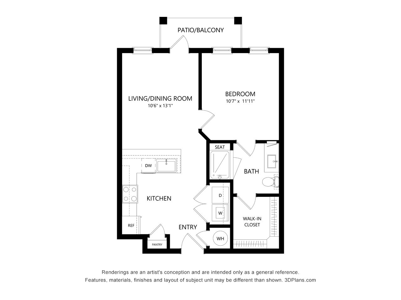 A1 floor plan