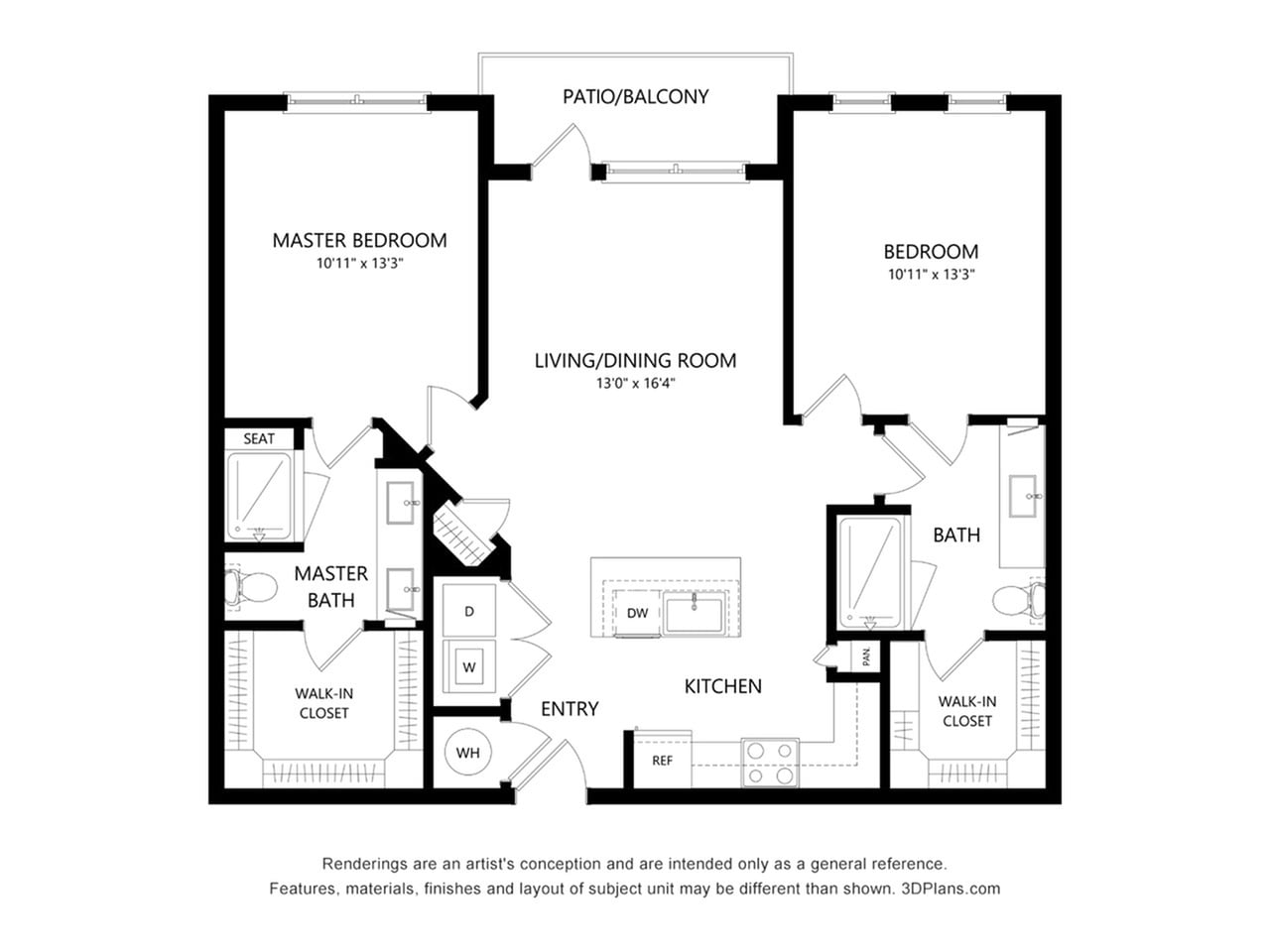 B1A floor plan