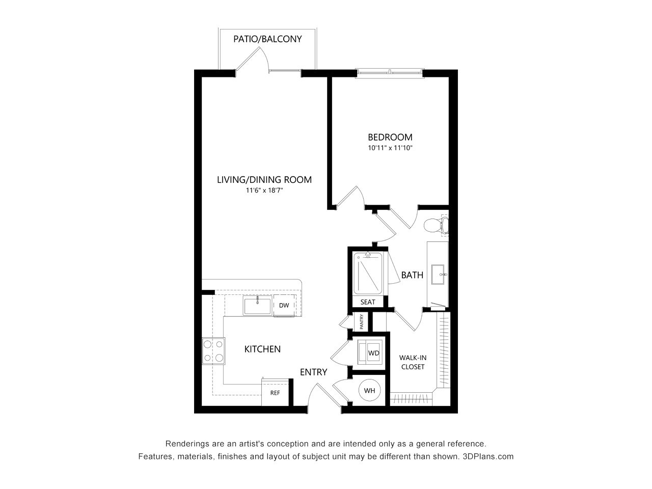 A2A floor plan