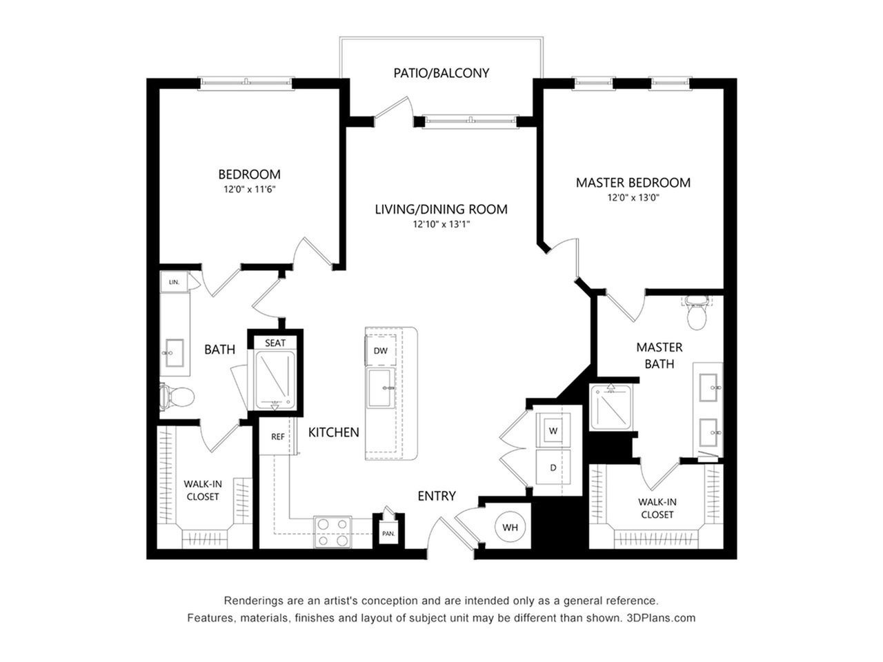 B5-HC floor plan