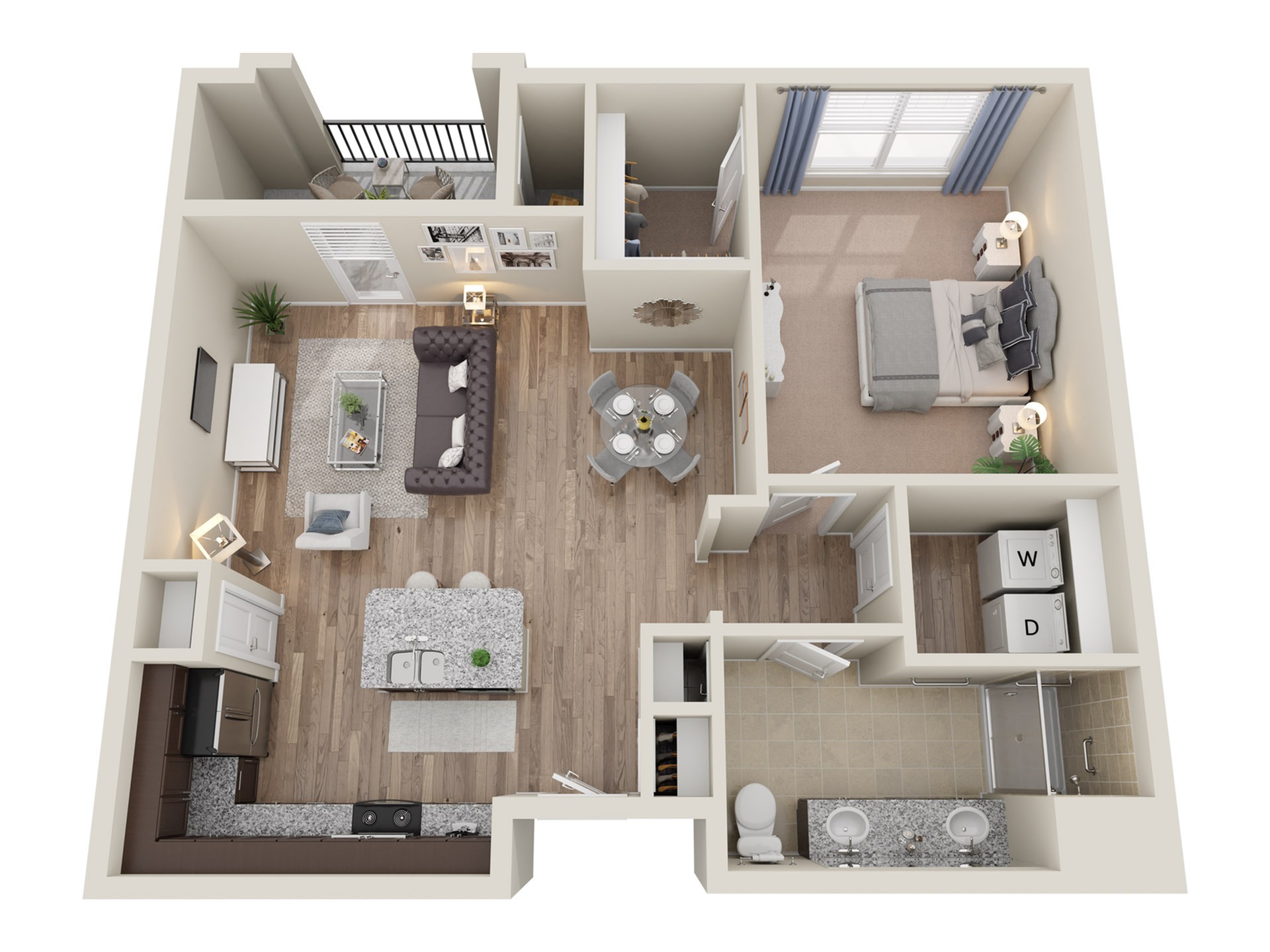 A2 floor plan