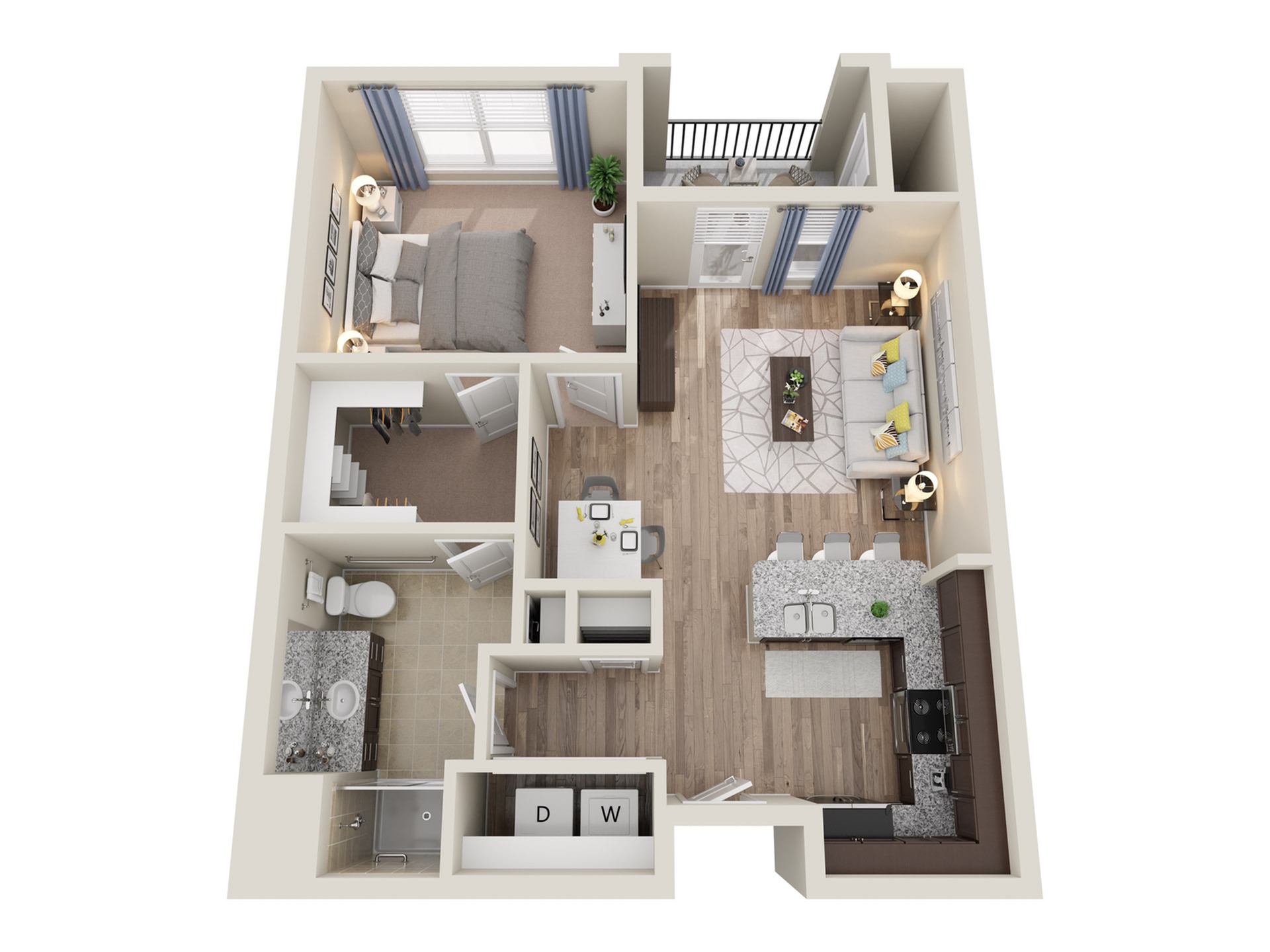 A1 floor plan