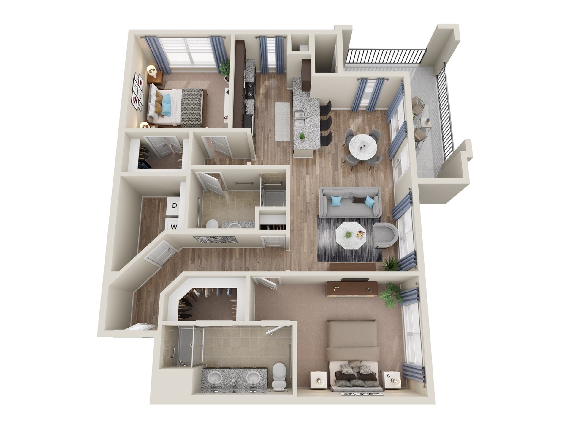 B2 floor plan