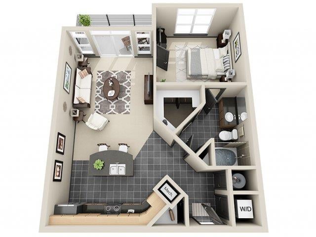 A2 floor plan