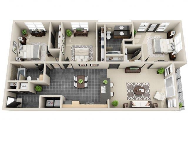 C1 floor plan