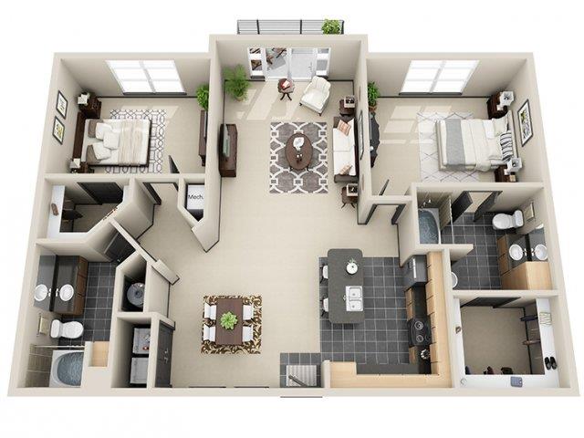 B4 floor plan