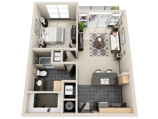 A1 floor plan