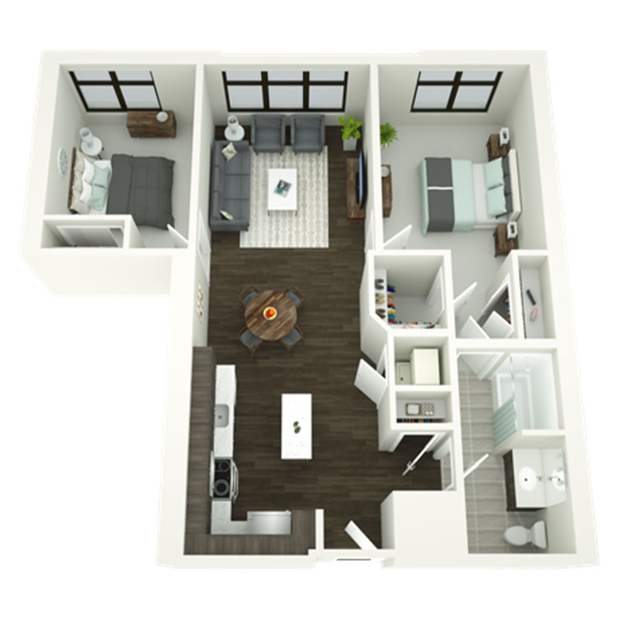 B2TR floor plan