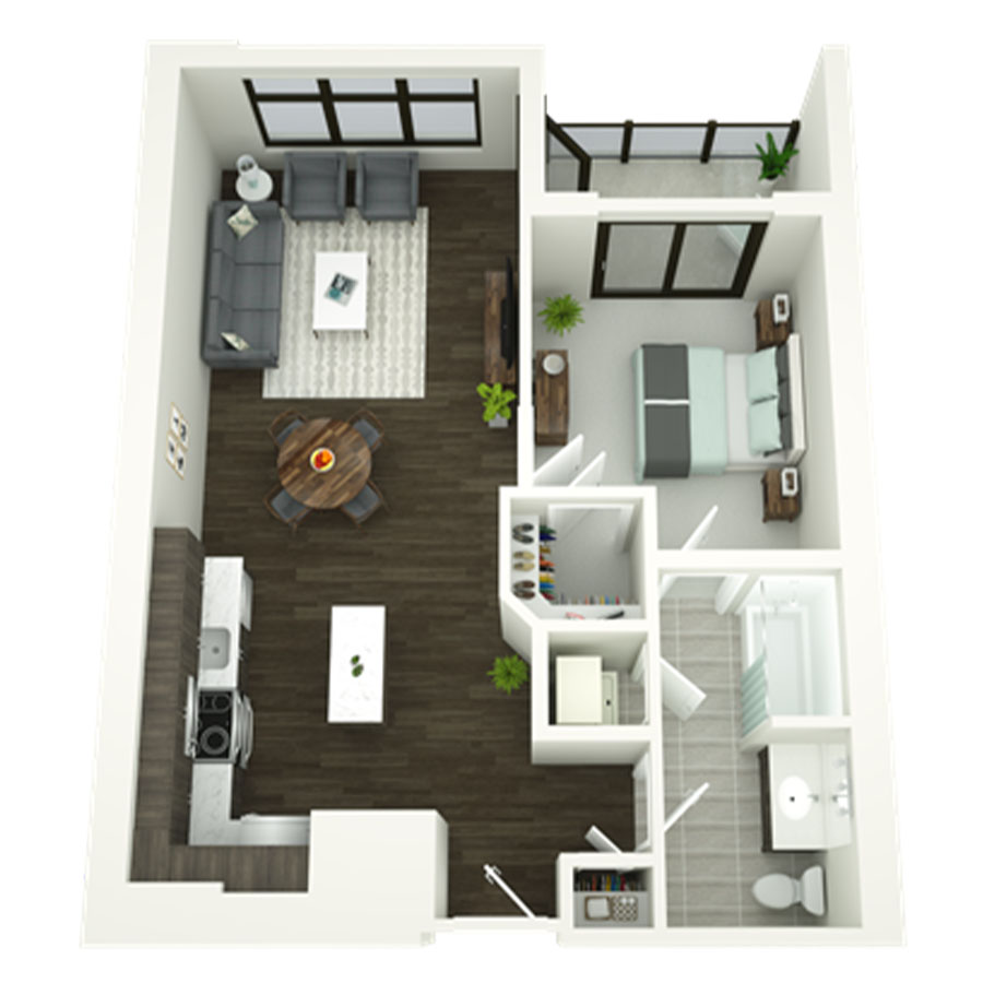 A2 floor plan
