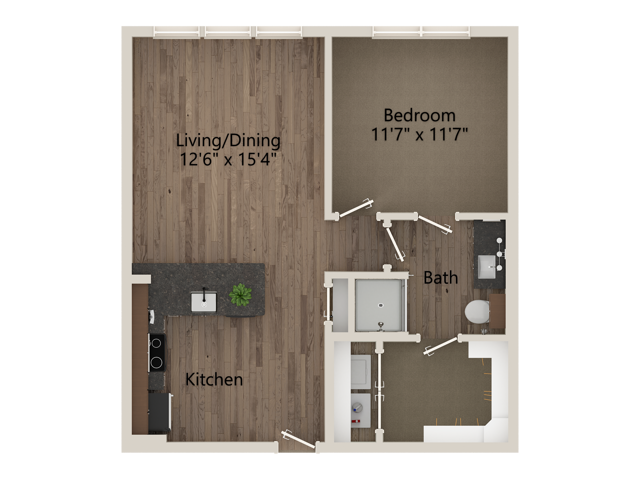 A2 floor plan