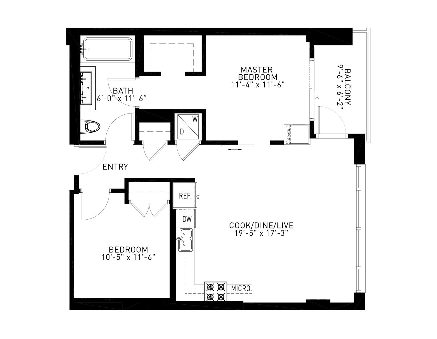 Y floor plan