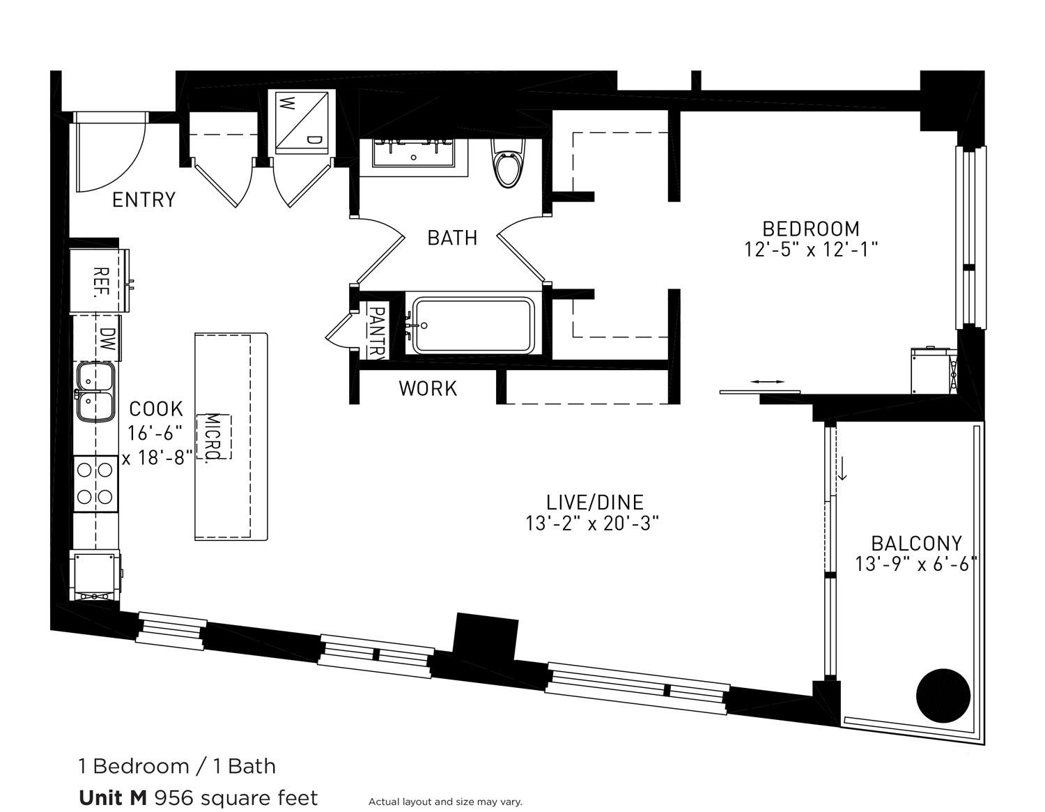 M floor plan