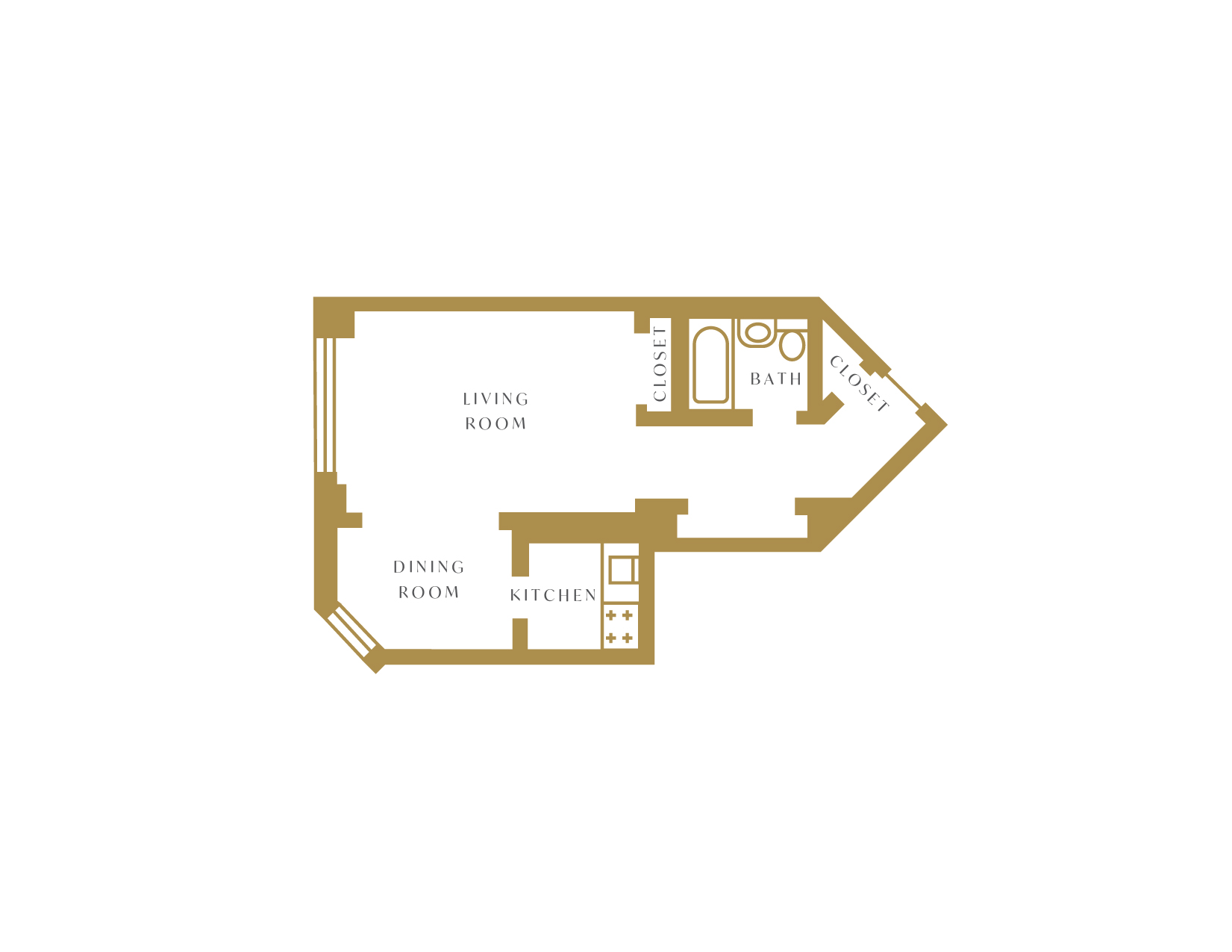 Unit 004Q floor plan