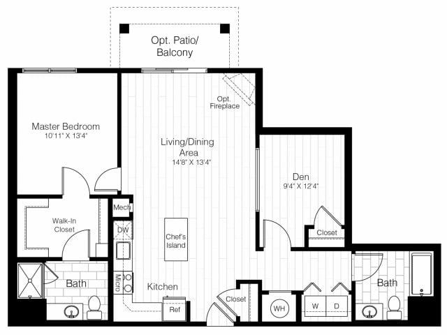 A13D floor plan