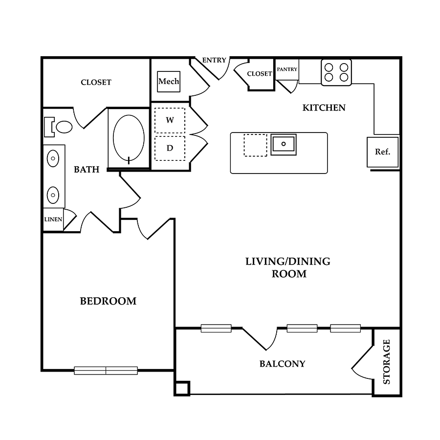 A3 floor plan