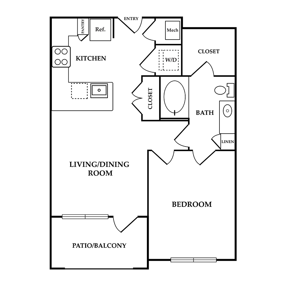 A1 floor plan
