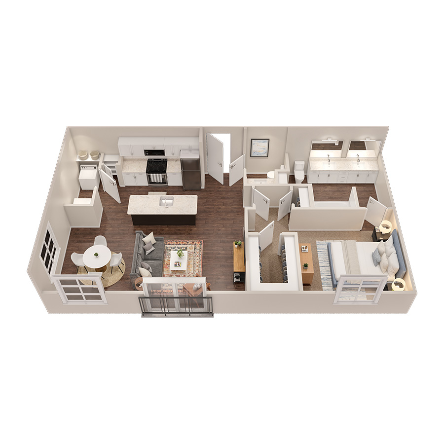 1x1.5 - Oxbow  A3  PH5 floor plan