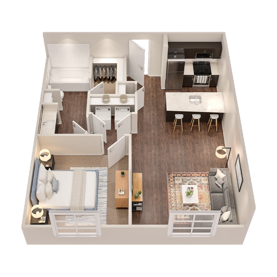 1x1 - Drift  A06  PH3 floor plan