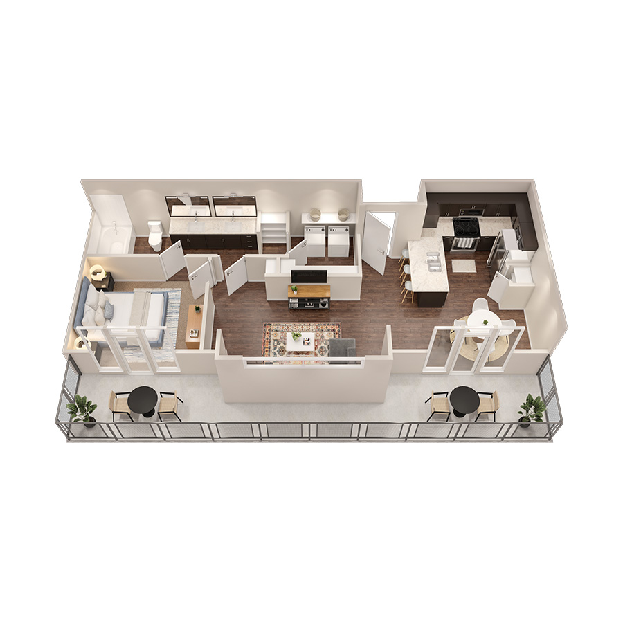 1x1 - Gradient A1  PH5 floor plan