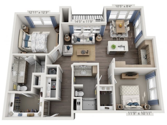 B2 floor plan