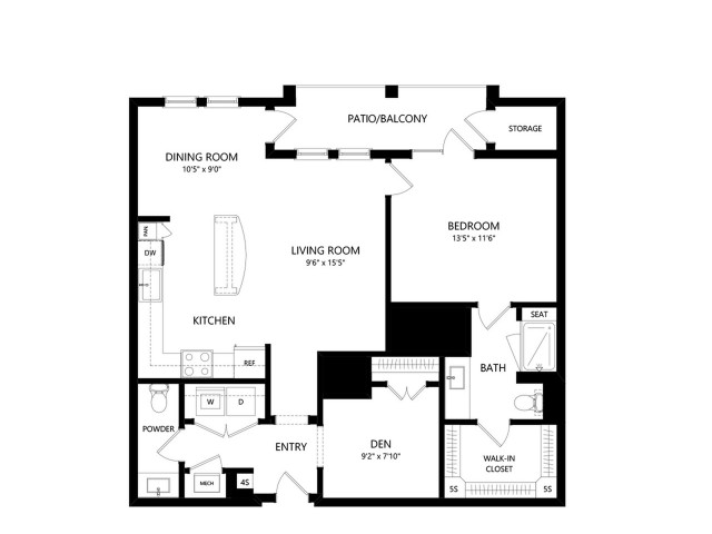 A4F floor plan