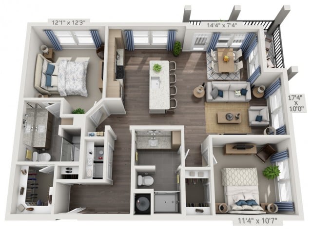 B3 floor plan