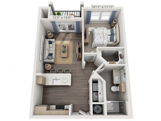 A1 floor plan