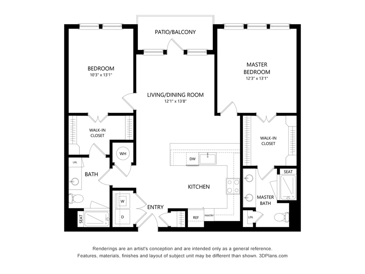 A-B1 floor plan
