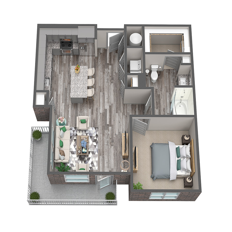 A6 floor plan