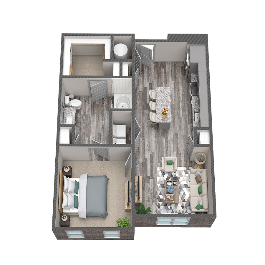 A1 floor plan