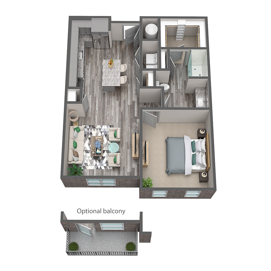 A2 floor plan