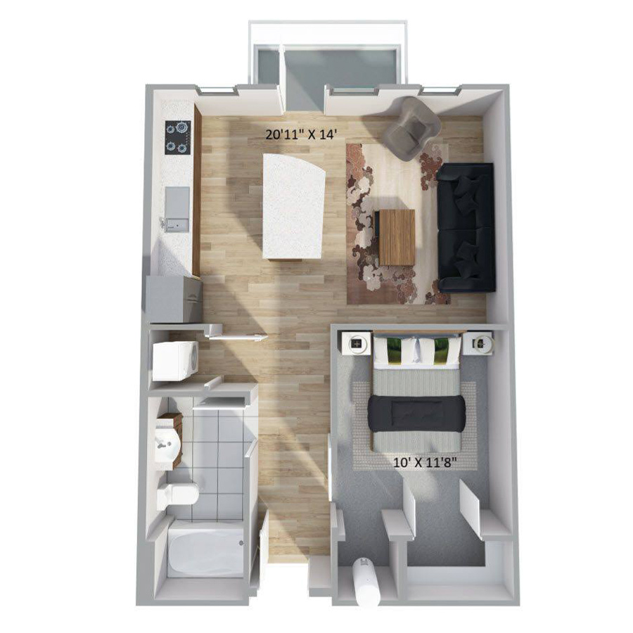 A1 floor plan