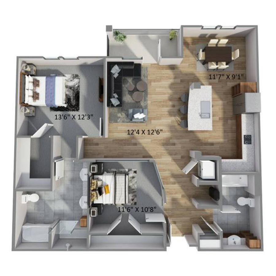 B3 floor plan