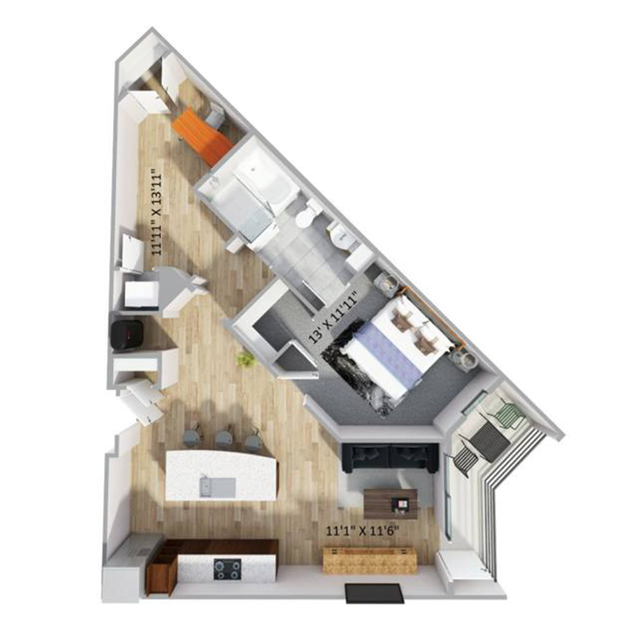 A3 floor plan