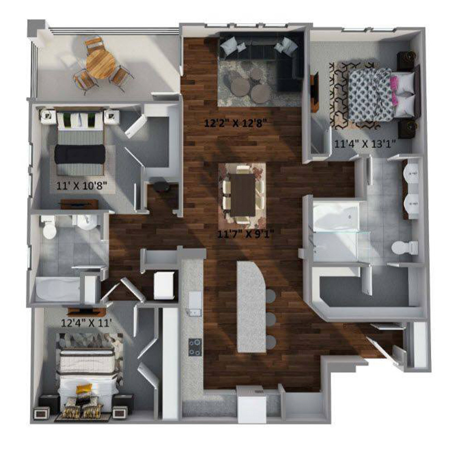 C2 floor plan