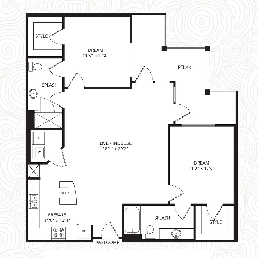 B2 floor plan