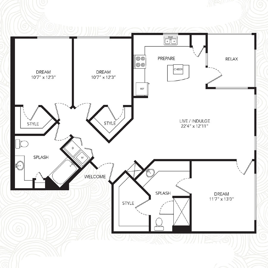 C2 floor plan