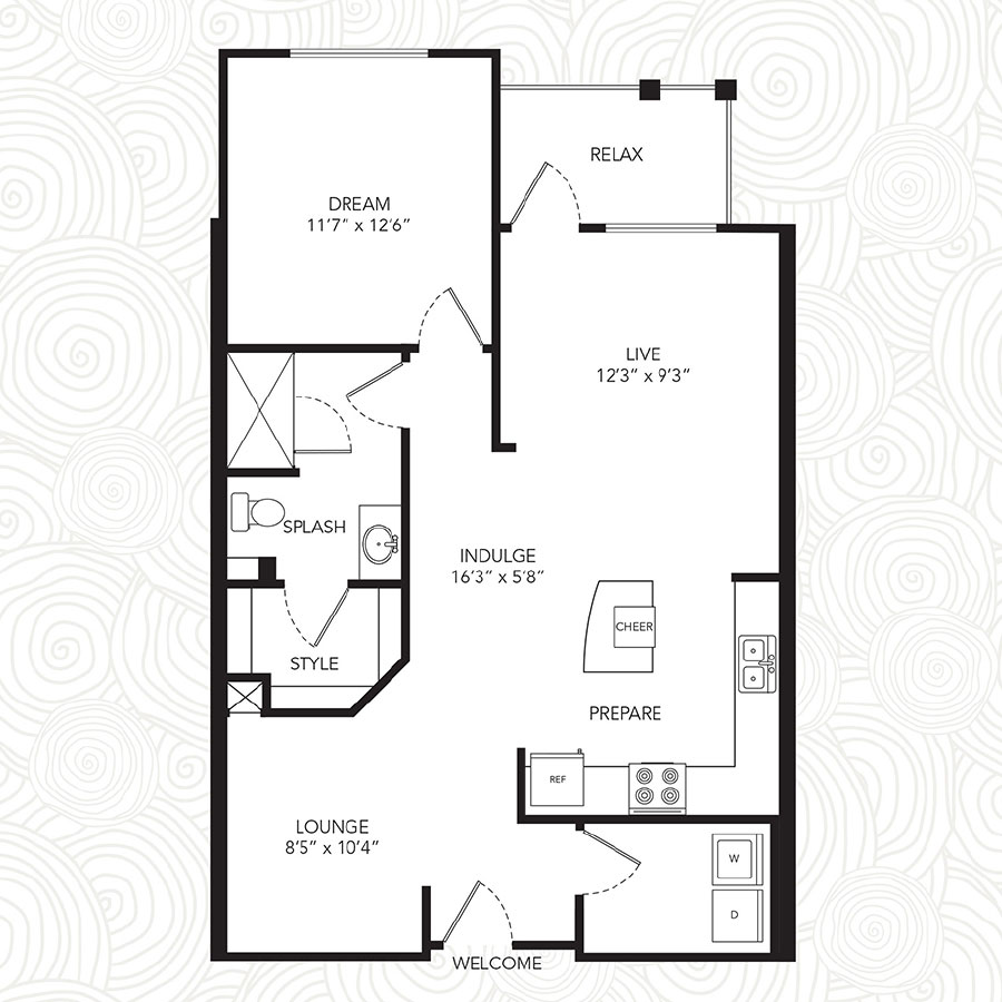 A3 floor plan