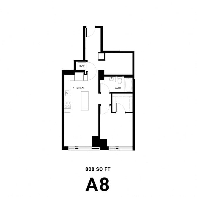 A8 floor plan