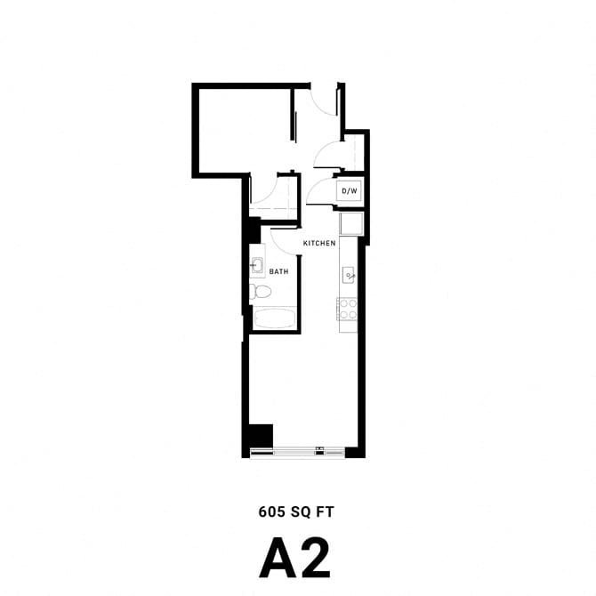 A2 floor plan