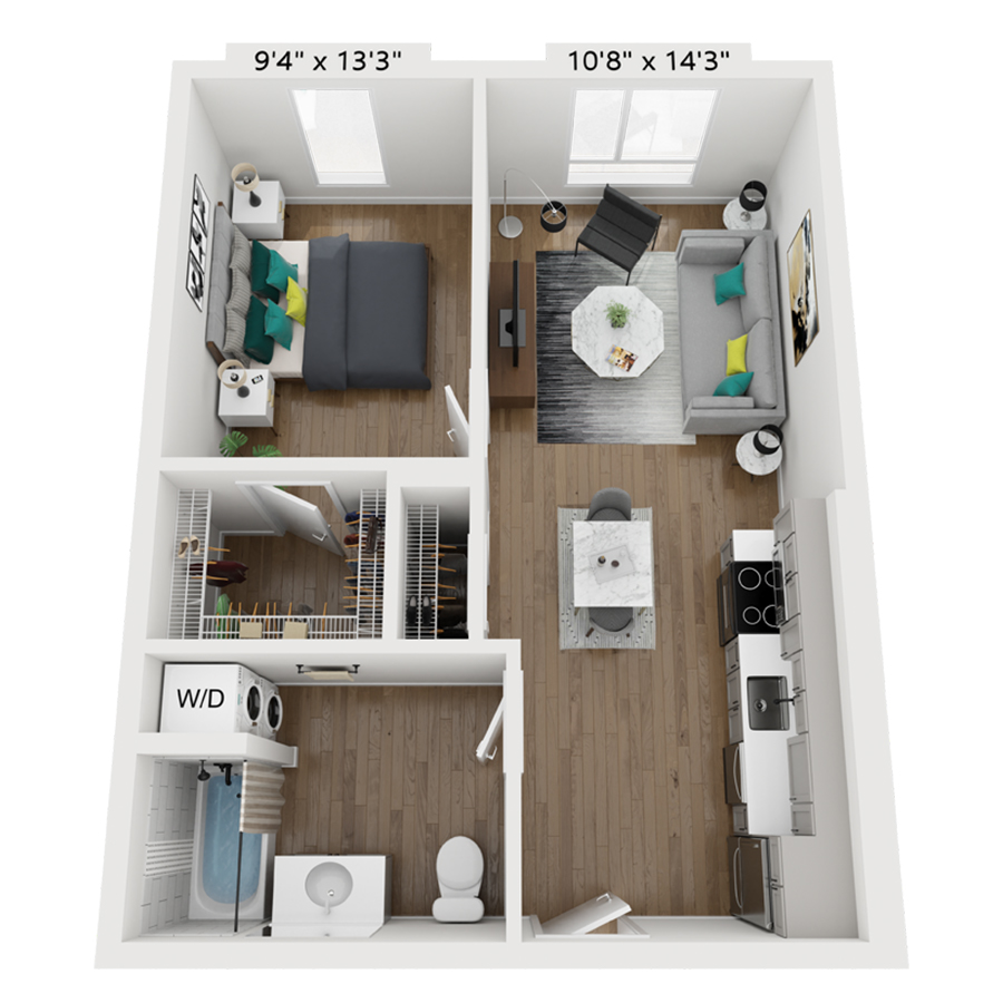 S1B-1 floor plan