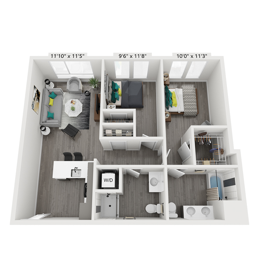 S2B-2 floor plan