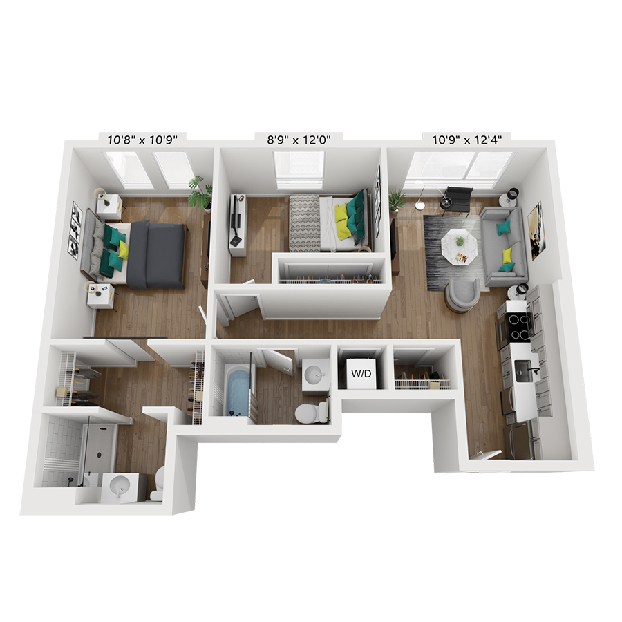 S2B-1 floor plan