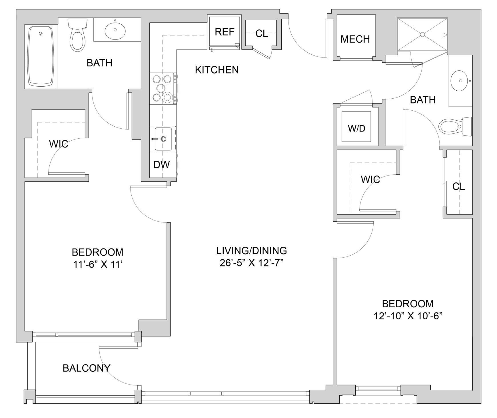 2 Bed_2 Bath-A1_2BR_A.1 floor plan