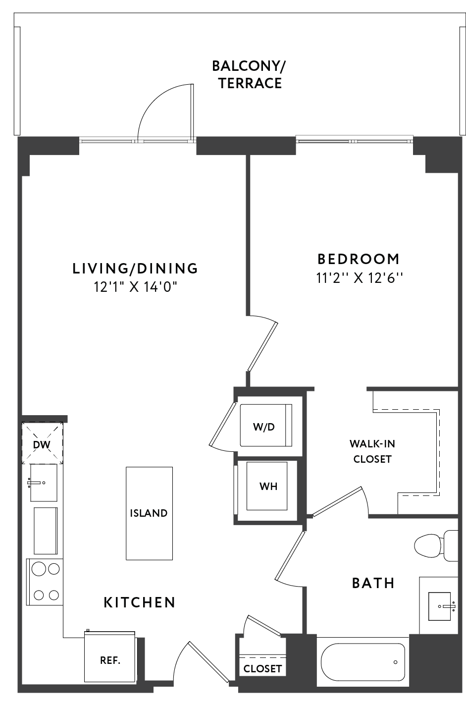 A14 floor plan