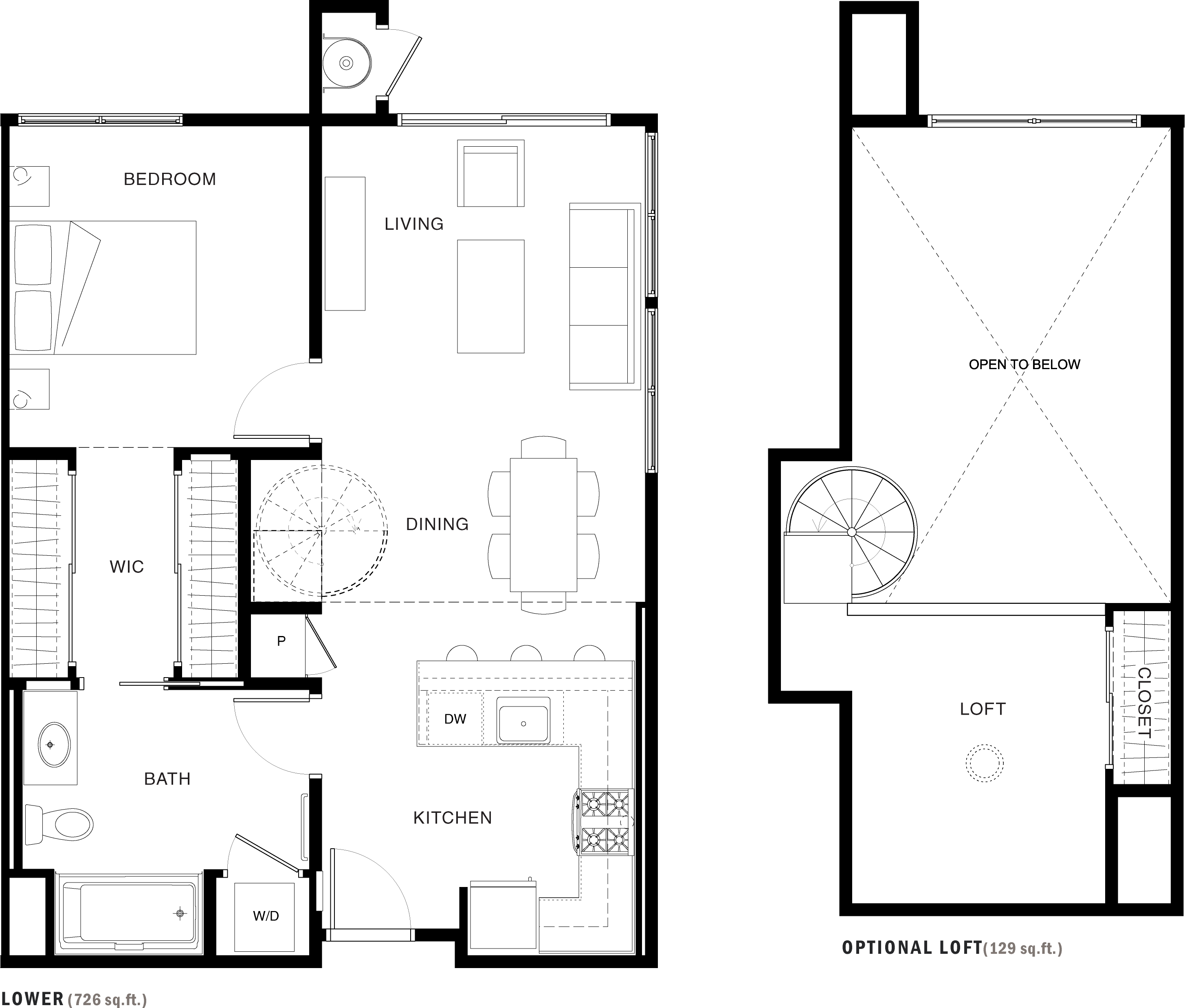 1A-1L floor plan
