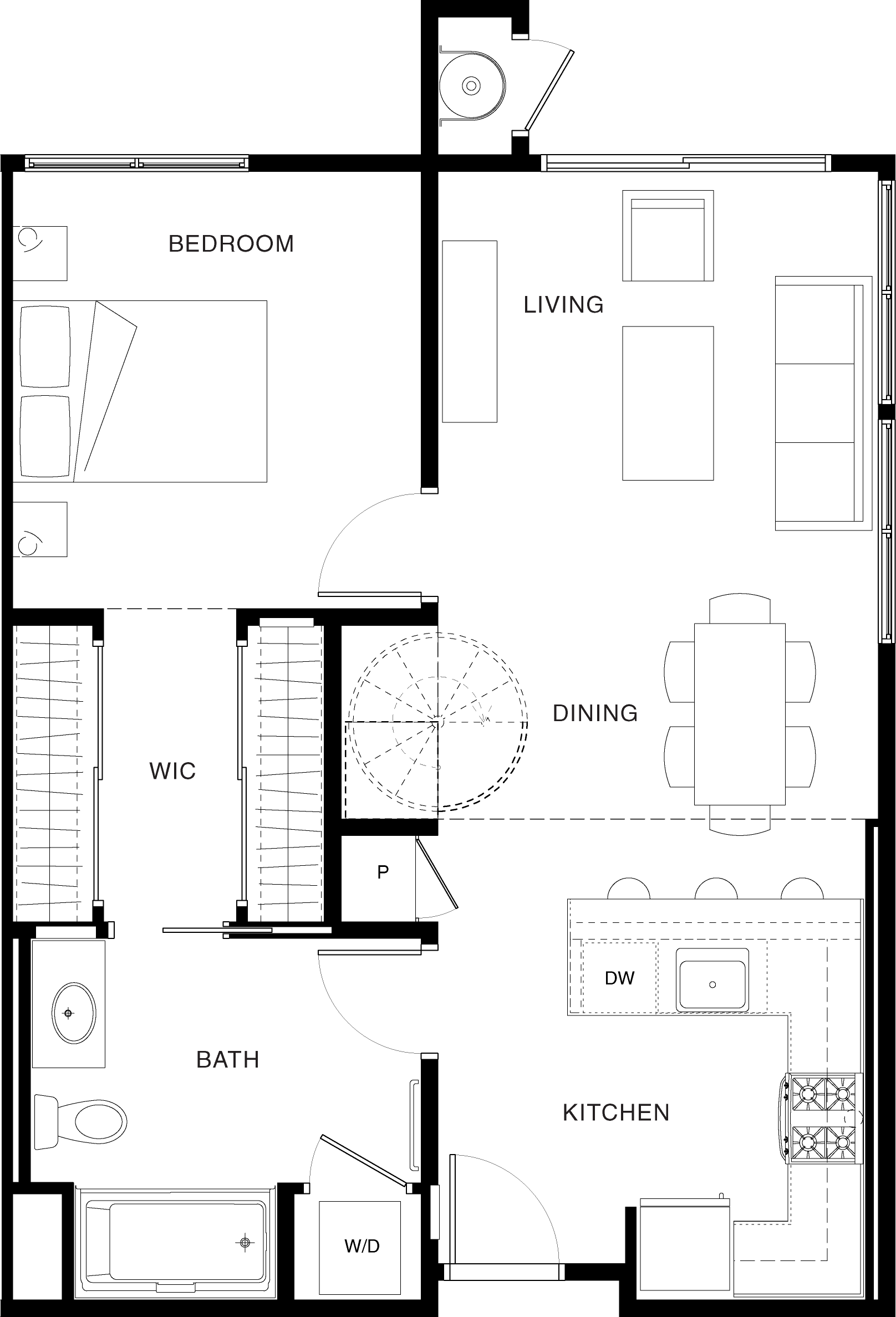 1A floor plan