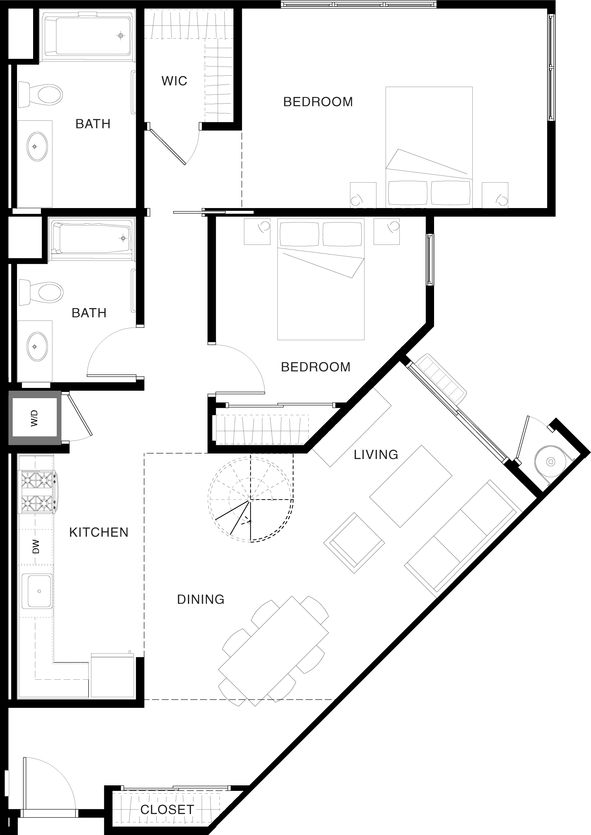 2B-2 floor plan