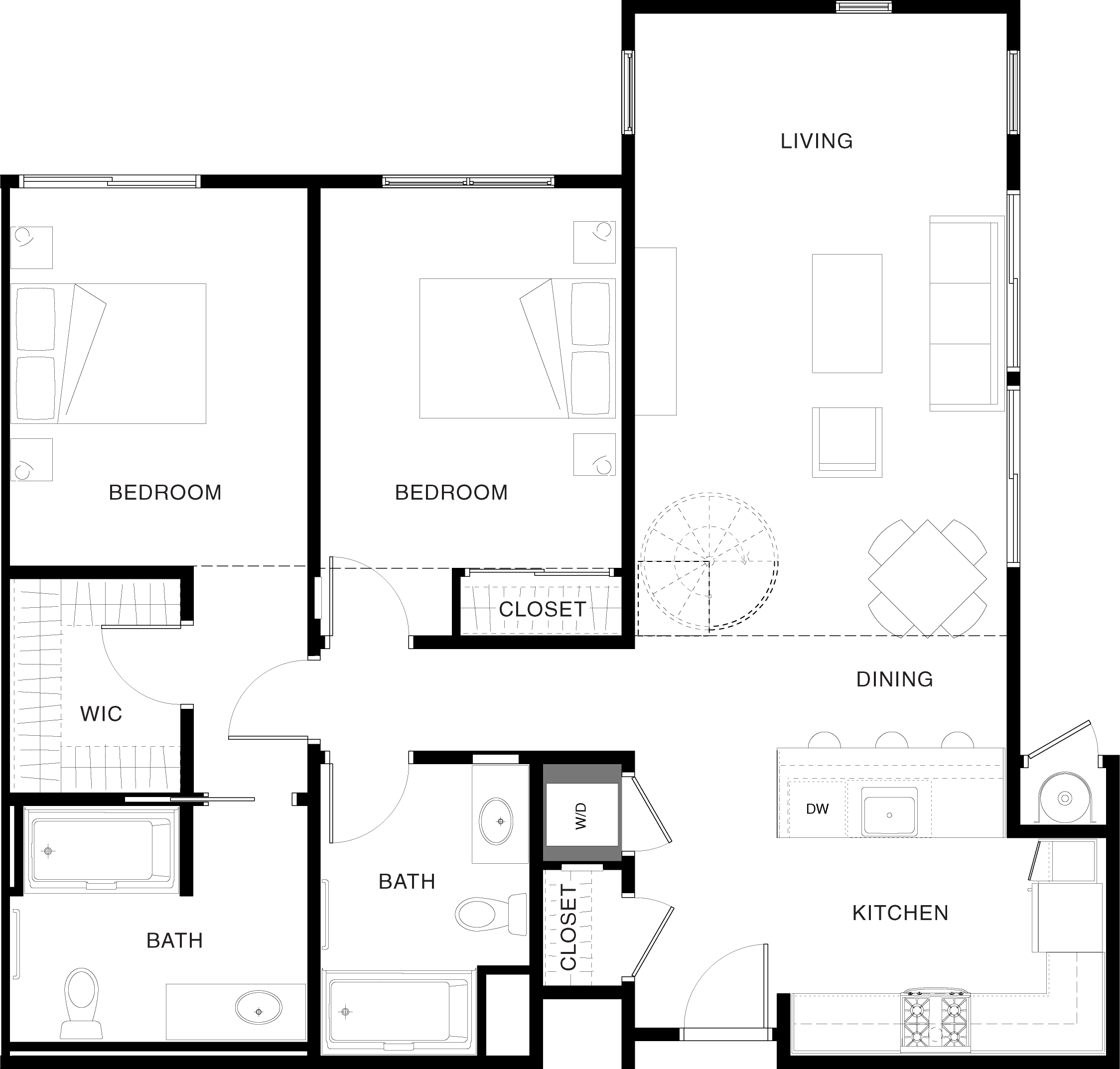 2C-2 floor plan