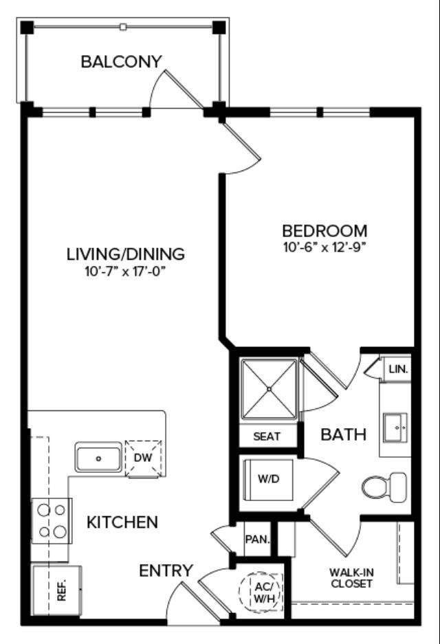 A1 floor plan